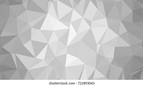 Abstract white gray Polygon for background, Triangle image, for design.