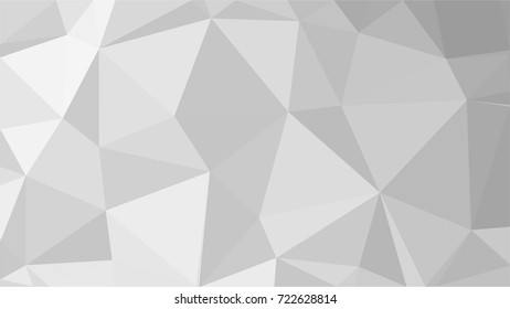 Abstract white gray Polygon for background, Triangle image, for design.