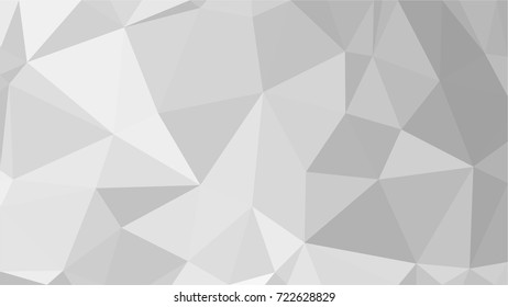 Abstract white gray Polygon for background, Triangle image, for design.