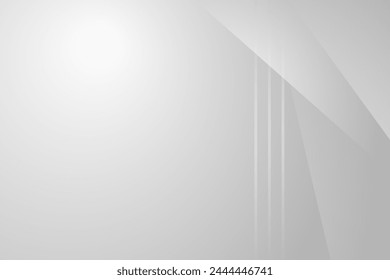 Abstractas fondo de forma blanca y gris. patrón blanco de textura. Ilustración vectorial