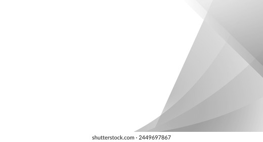 Abstract white and gray shape overlap background. texture white pattern. vector illustration