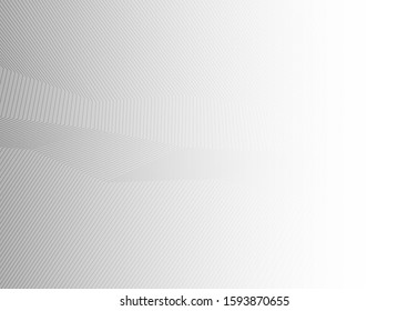Abstract white and gray stripe line background.
