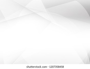 Abstract white and gray technology modern background design vector Illustration
