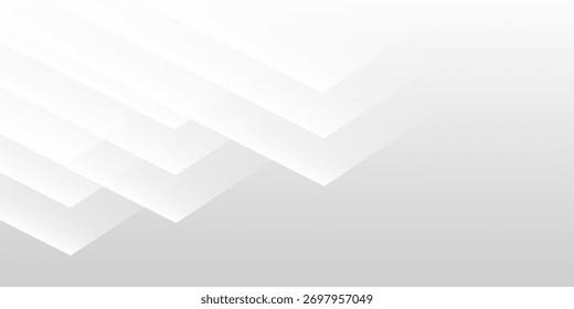 Fondo Abstractas del Vector de la flecha del triángulo blanco y gris	