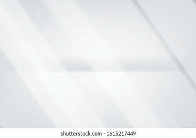 Abstract white and gray vector background or wallpaper.