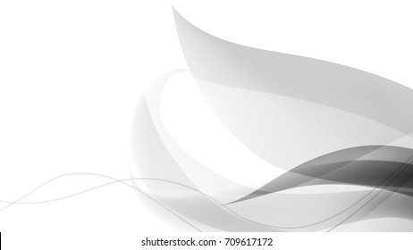 Abstract White and Gray Vector Backgrounds