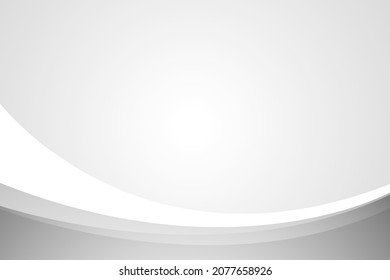 Abstract white and gray wave background. texture white pattern. vector illustration