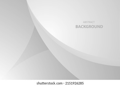 Abstract white and gray wave background. texture white pattern. vector illustration
