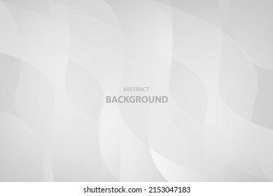 Abstract white and gray wave background. texture white pattern. vector illustration