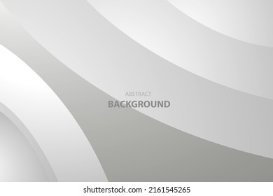 Abstract white and gray wave background. texture white pattern. vector illustration