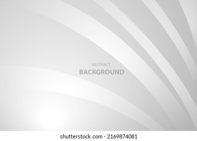 Abstract white and gray wave background. texture white pattern. vector illustration