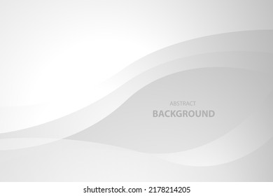 Abstrakter weißer und grauer Hintergrund. Textur weißes Muster. Vektorgrafik