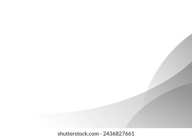 Fondo de onda blanco y gris abstracto. patrón blanco de textura. ilustración vectorial