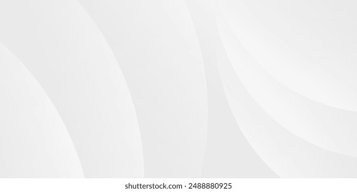 Abstract white and gray wave background. texture white pattern. vector Eps10