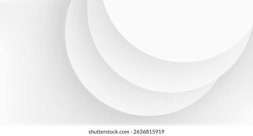 Abstract white and gray wave background. texture white pattern. vector illustration
