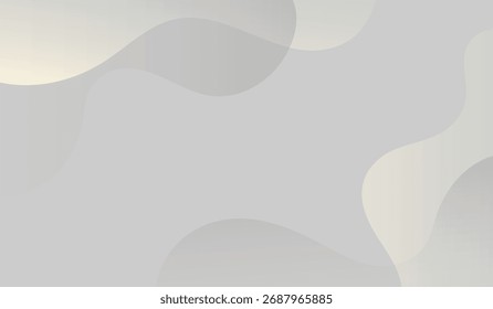 Abstractas fondo de onda blanco y gris. textura patrón blanco. Ilustración vectorial