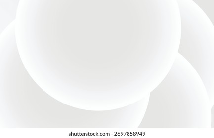 Abstrakter weißer und grauer Wellenhintergrund. Textur weißes Muster. Modern
