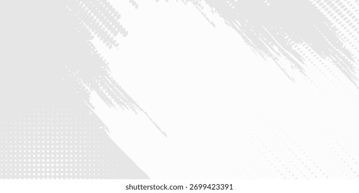 Abstract white gray wave light technology texture background. vector