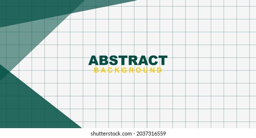 fondo abstracto de color blanco y verde. Bien por banner, plantilla de medios sociales, afiches y plantilla de volante 