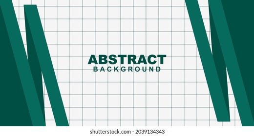 fondo abstracto de color blanco y verde. Bien por banner, plantilla de medios sociales, afiches y plantilla de volante 