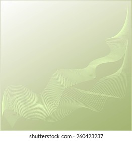 Abstract white - green background. Abstract illustration.