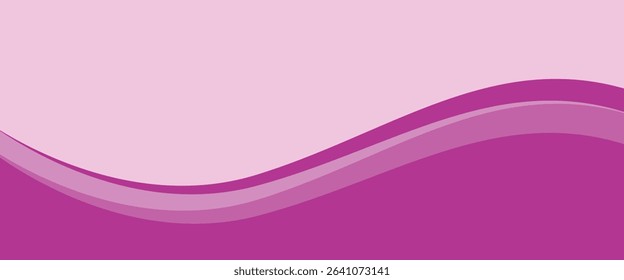 Abstract White and Green wave wide background banner