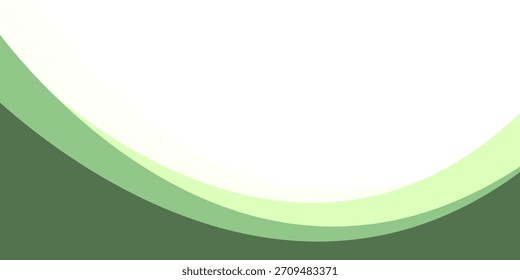 Abstractas Blanco y verde onda de fondo ancho Anuncio artes modernas verde y blanco