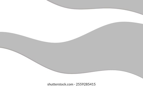 Abstract white and grey background. 4K wallpaper design. EPS 10 vector art.