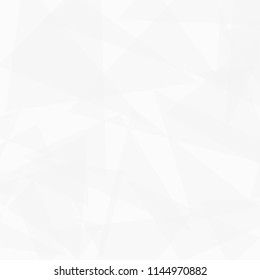 Abstract white and grey background. Can be used in cover design, book design, website background, CD cover, advertising. Vector illustration.