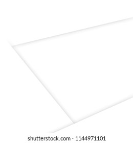 Abstract white and grey background. Can be used in cover design, book design, website background, CD cover, advertising. Vector illustration.