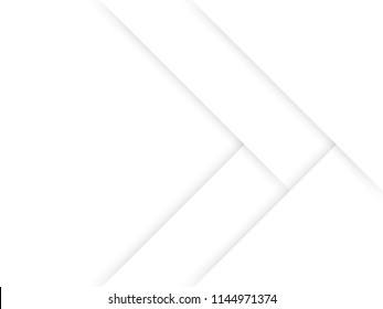 Abstract white and grey background. Can be used in cover design, book design, website background, CD cover, advertising. Vector illustration.