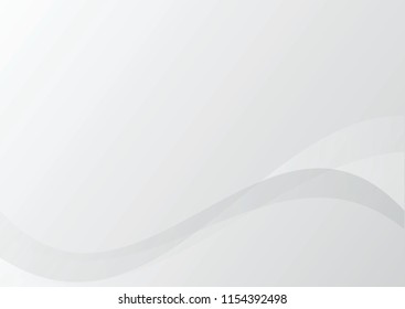 Abstract white and grey background, modern style overlay, with space for design, text input.