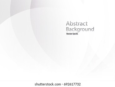 Abstract white and grey background, modern style overlay, with space for design, text input,vector illustration.