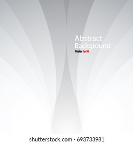 Abstract white and grey background, modern style overlay, with space for design, text input,vector illustration.