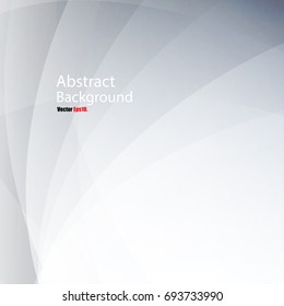 Abstract white and grey background, modern style overlay, with space for design, text input,vector illustration.