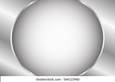 abstract white and grey background with smooth gradient radial blur, blank space for text