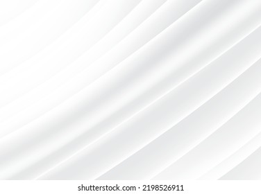 Abstract white and grey background. Subtle abstract background, blurred patterns. Light pale vector background. Abstract pale geometric pattern.