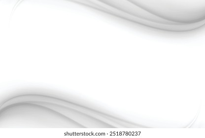 Abstract white and grey background. Subtle abstract background, blurred patterns. Light pale vector background. Abstract pale geometric pattern.
