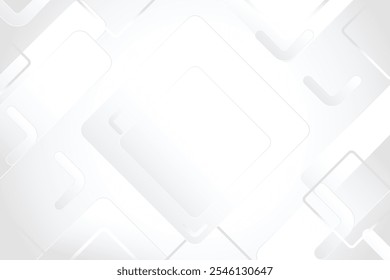 Abstract white and grey background. Subtle abstract background, Abstract pale geometric pattern. eps 10.Vector illustration