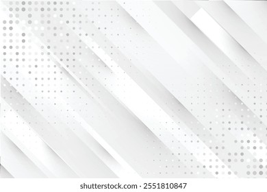 Abstract white and grey background. Subtle abstract background, Abstract pale geometric pattern. eps 10.Vector illustration