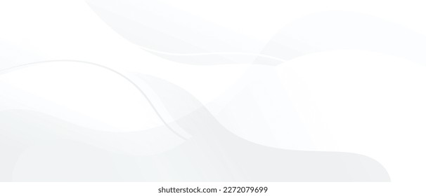 Abstraktes Design aus weißem und grauem Hintergrund.