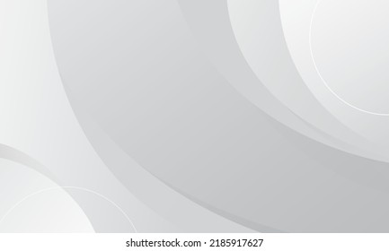 Abstract white and grey background. Vector illustration - Shutterstock ID 2185917627