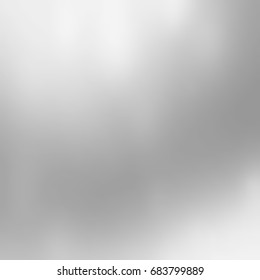 Abstract white grey blurred background, Gradient background for text, Vector