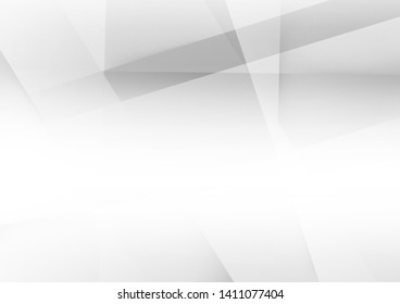 Abstract white and grey color background. Technology modern design. Vector. Illustration.