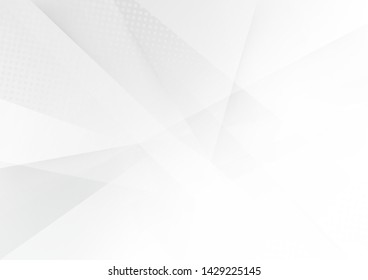 Abstract white and grey color background. Technology modern design. Vector. Illustration.