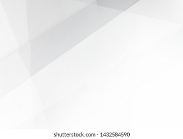 Abstract white and grey color background. Technology modern design. Vector. Illustration.