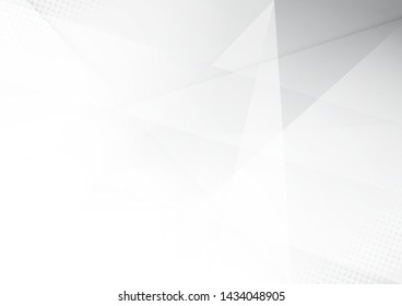 Abstract white and grey color background. Technology modern design. Vector. Illustration.