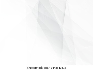 Abstract white and grey color background. Technology modern design. Vector. Illustration.