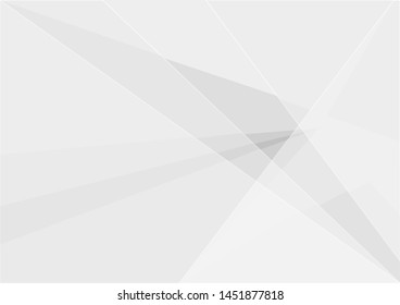 Abstract white and grey color background. Corporate technology modern design. Pattern geometric shapes style. Vector. Illustration.