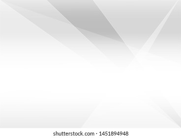 Abstract white and grey color background. Corporate technology modern design. Pattern geometric shapes style. Vector. Illustration.